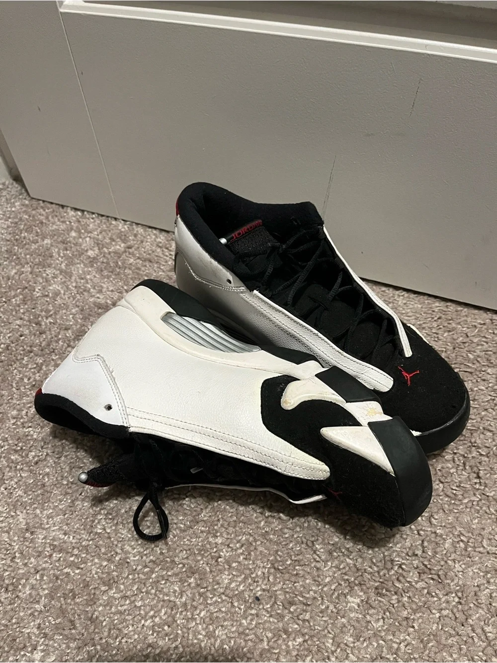 Jordan 14 ‘Black Toe’ Grade School 7